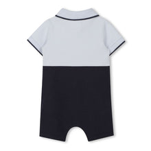 Load image into Gallery viewer, Baby Boys Blue &amp; Navy Polo Shortie