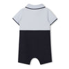 Baby Boys Blue & Navy Polo Shortie