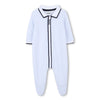 Blue Checked Babygrow