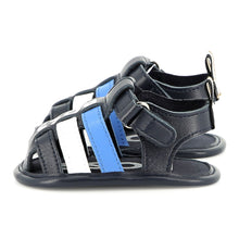 Load image into Gallery viewer, Baby Boys Navy Sandals