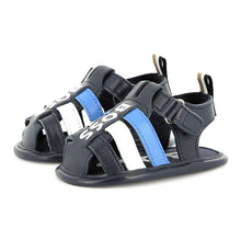 Load image into Gallery viewer, Baby Boys Navy Sandals