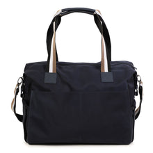 Load image into Gallery viewer, Navy Zip Up Changing Bag &amp; Mat