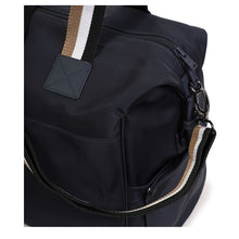 Load image into Gallery viewer, Navy Zip Up Changing Bag &amp; Mat