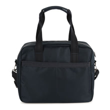 Load image into Gallery viewer, Navy Textured Changing Bag &amp; Mat