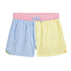 Girls Striped Shorts Set