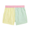 Girls Striped Shorts Set