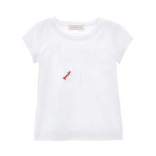 Load image into Gallery viewer, White Bow T-Shirt