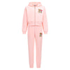 Pink Hoodie Tracksuit