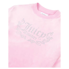 Load image into Gallery viewer, Pink Velour Sweat Top &amp; Shorts Set