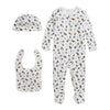 Ivory "Polo" Bear 3 Piece Gift Set