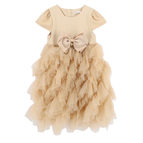 Sand 'Mille Feuille' Dress