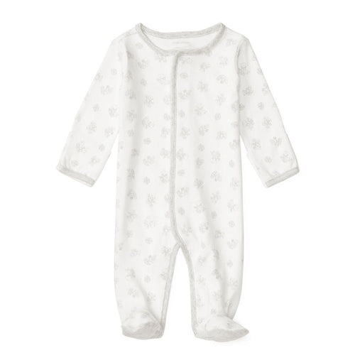 White & Grey Babygrow