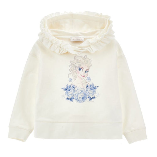 Ivory Elsa Frill Hoodie