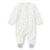 White & Grey Babygrow