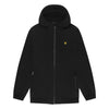 Black Softshell Hooded Jacket