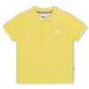 Yellow Logo Polo Top