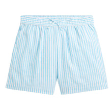 Load image into Gallery viewer, Girls Linen Striped Shorts &amp; Shirt Set