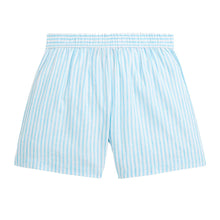 Load image into Gallery viewer, Girls Linen Striped Shorts &amp; Shirt Set