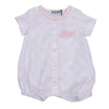 White & Pink Bear Romper Gift Boxed