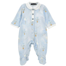 Load image into Gallery viewer, PRE ORDER - Blue Hot Air Balloon Babygrow