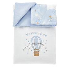 Load image into Gallery viewer, PRE ORDER - White &amp; Blue Air Balloon Blanket