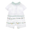 PRE ORDER - White & Green Duck Shortie