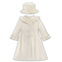 Load image into Gallery viewer, Ivory Coat &amp; Hat