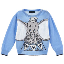 Load image into Gallery viewer, PRE ORDER - Blue Knitted Dumbo Jumper