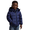 Navy Padded Down Jacket