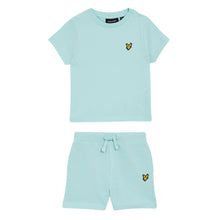 Load image into Gallery viewer, Baby Boys Sea Green Shorts Set