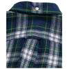 Navy & Green Checked Flannel Shirt