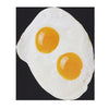 Black Fried Egg Design T-Shirt