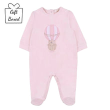 Load image into Gallery viewer, Pink Hot Air Balloon Babygrow