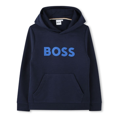 Navy Logo Hoodie