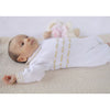 White Knitted Footless Babgrow