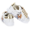 PRE ORDER - White & Gold 'Lady & The Tramp' Trainers