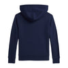 Navy Embroidered Logo Hoodie