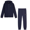 Navy Logo Hoodie Tracksuit