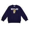 Navy Logo & Teddy Bear Sweatshirt