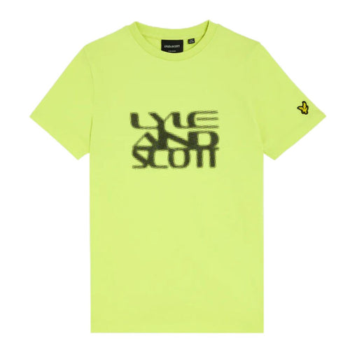 Lime Blur Graphic T-Shirt