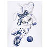 PRE ORDER - Blue & White Lola Bunny Skirt Set