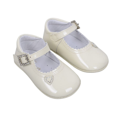 Baby Girl's Patent Cream Shoes