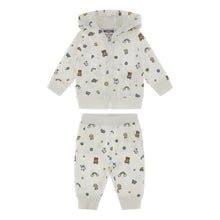 Load image into Gallery viewer, Babies Ivory Multi Toy Tracksuit