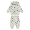 Babies Ivory Multi Toy Tracksuit