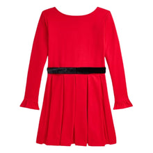 Load image into Gallery viewer, Red Pleated Dress