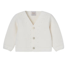 Load image into Gallery viewer, Cream Knitted Cardigan