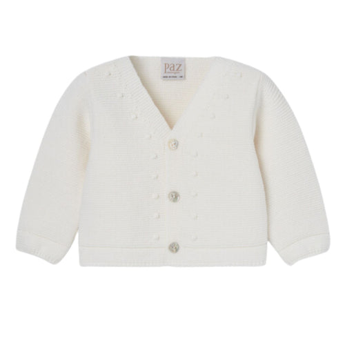 Cream Knitted Cardigan