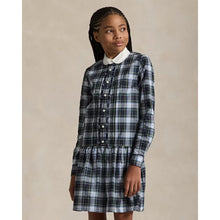 Load image into Gallery viewer, Plaid Girls Dress