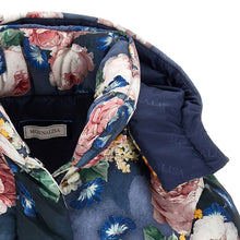 Load image into Gallery viewer, PRE ORDER - Navy Floral Logo Coat