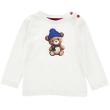 Load image into Gallery viewer, PRE ORDER - White Bear Button T-Shirt